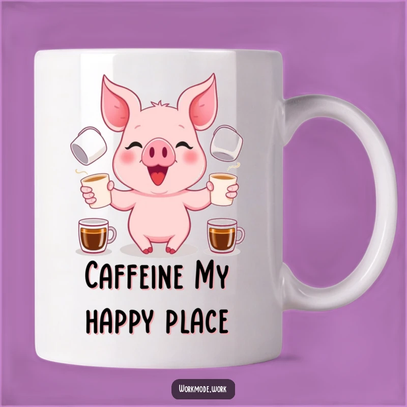 Funny Piglet Coffee Juggler Mug: A Hilarious Gift for Coffee Lovers