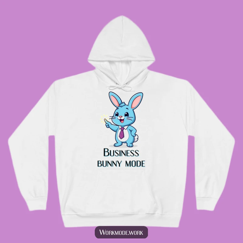 Funny Bunny Graph Hoodie: Cozy Success and Style!